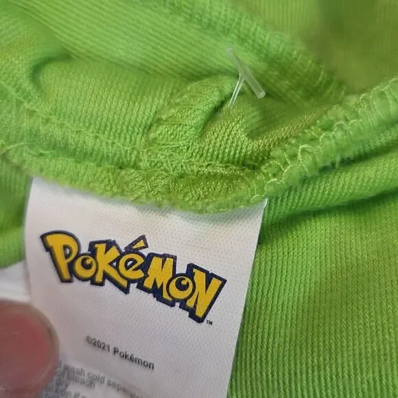 Pokemon Grookey Hooded Jumpsuit Classic Child Costume Size S/P 4-6 - Picture 5 of 7